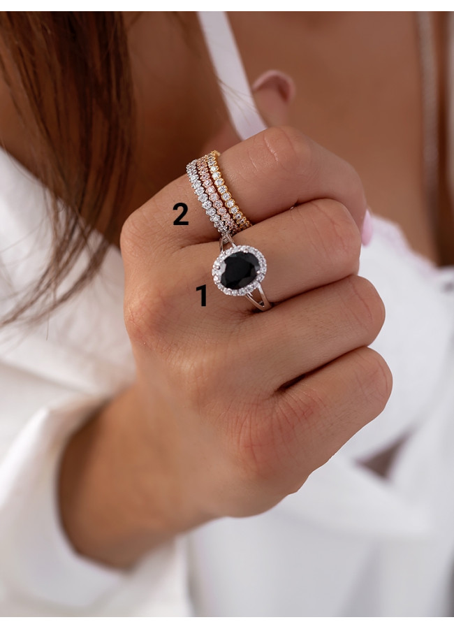 CLARIAN STRASS RINGS