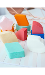 SHAPES SPONGE SET OF 4