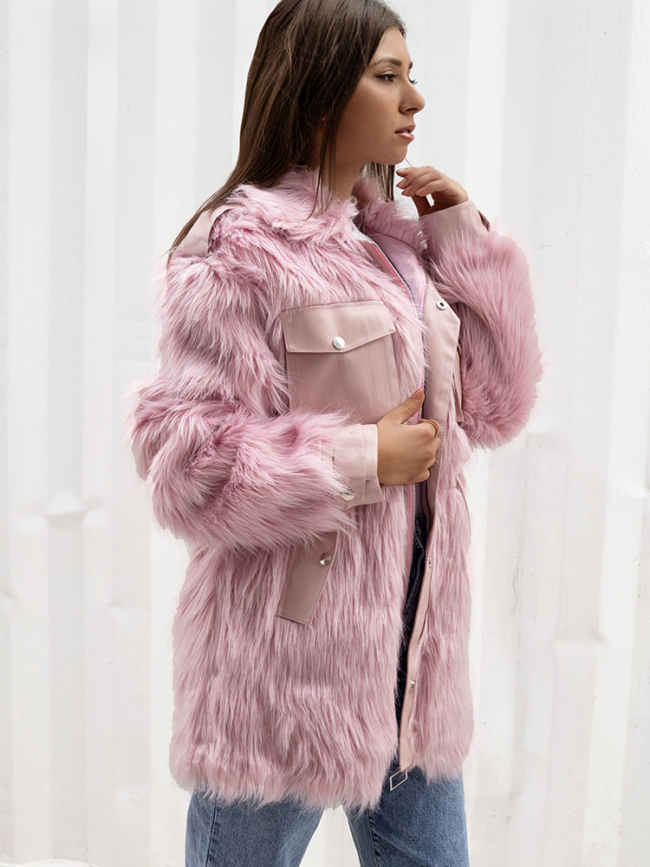 DORIN PINK FUR