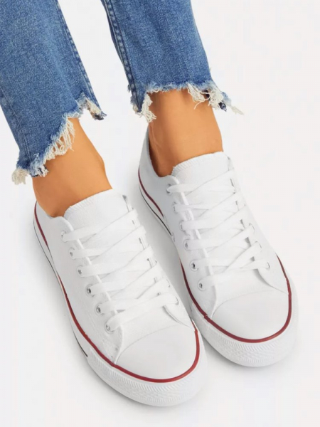 ΛΕΥΚΑ ΠΑΝΙΝΑ ΠΑΠΟΥΤΣΙΑ - SUPER WHITE