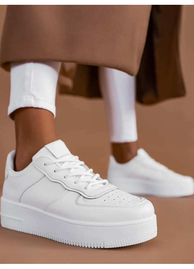 SPEED WHITE SNEAKERS