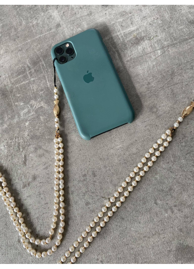 PHONE PEARLS & FISH STRAP