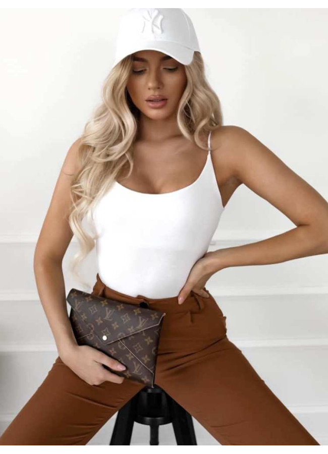 LENINA WHITE BASIC TOP
