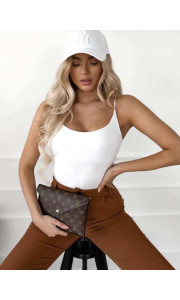 LENINA WHITE BASIC TOP