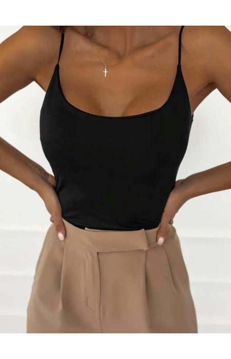 LENINA BLACK BASIC TOP