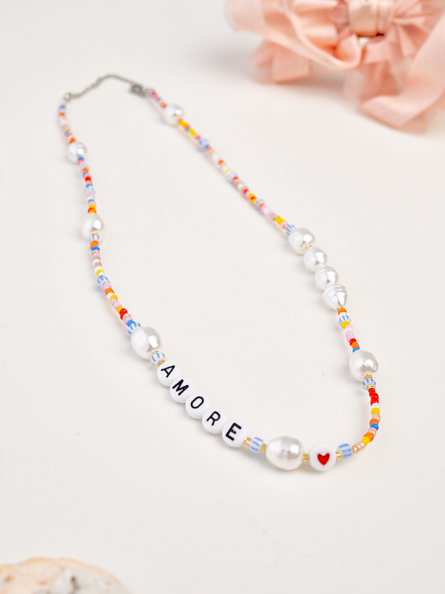 AMORE BEADS NECKLACE