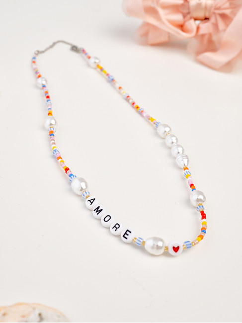 AMORE BEADS NECKLACE