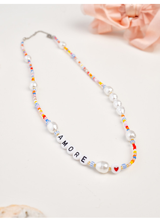AMORE BEADS NECKLACE