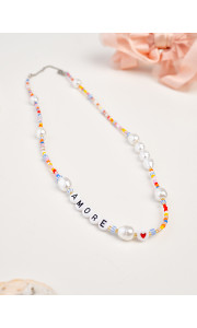 AMORE BEADS NECKLACE