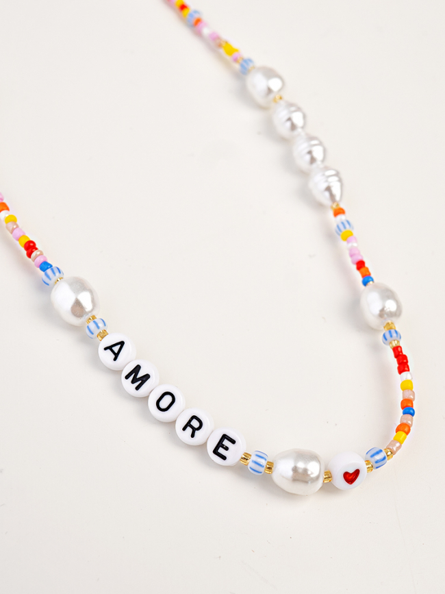 AMORE BEADS NECKLACE