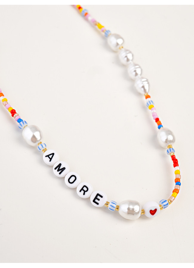 AMORE BEADS NECKLACE