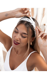 WHITE BANDANA