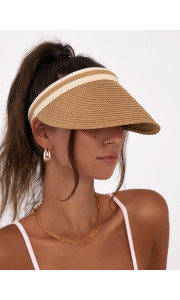 MINX STRAW SUN VISOR