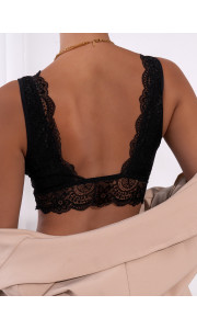 KENDAL BLACK LACE BRALETTE