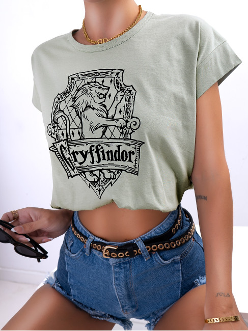 GRYFFINDOR CORD MINT T-SHIRT