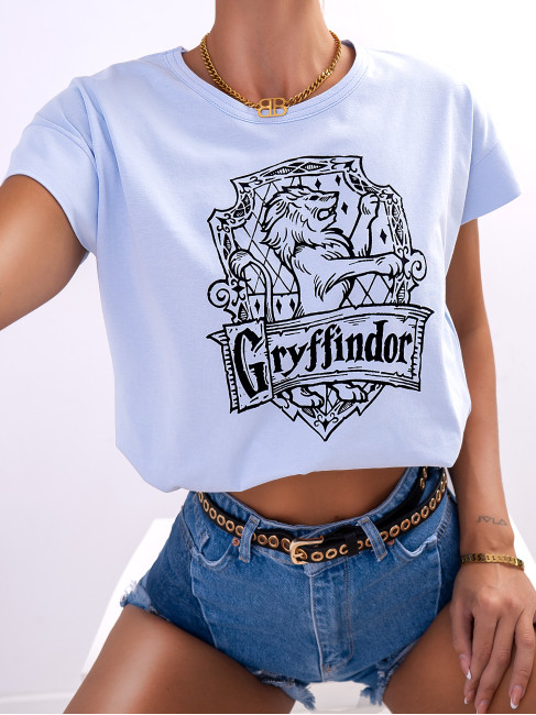 GRYFFINDOR CORD SKY BLUE T-SHIRT