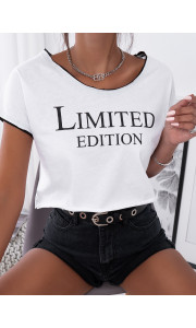 LIMITED WHITE EDITION CROP TSHIRT