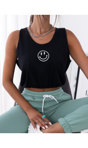 THUNDEREYE BLACK TANK TOP