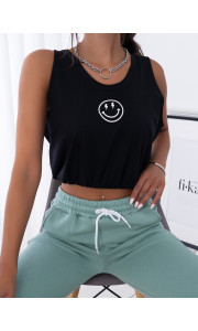 THUNDEREYE BLACK TANK TOP