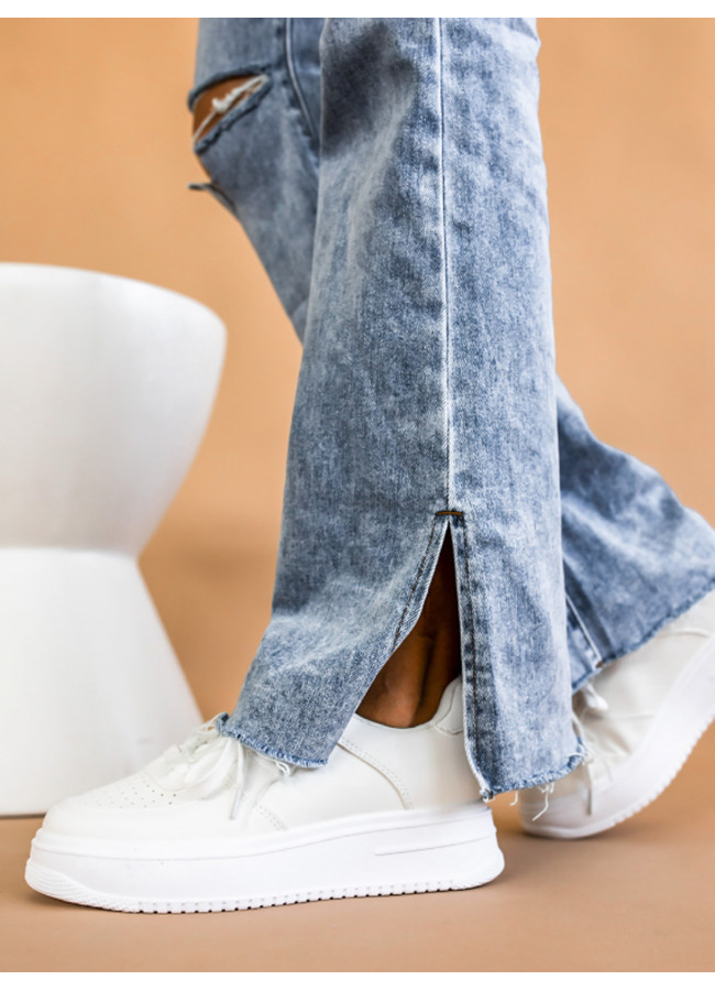 SPEED WHITE SNEAKERS