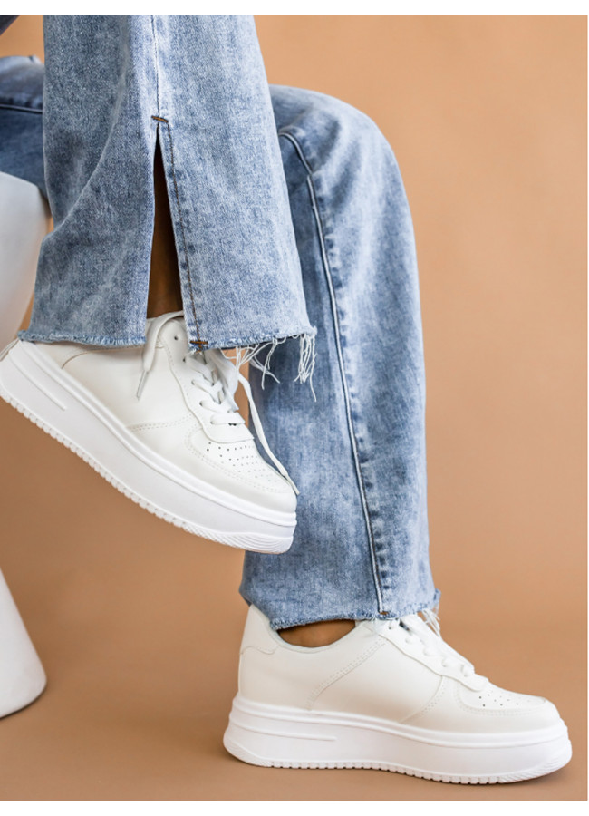 SPEED WHITE SNEAKERS