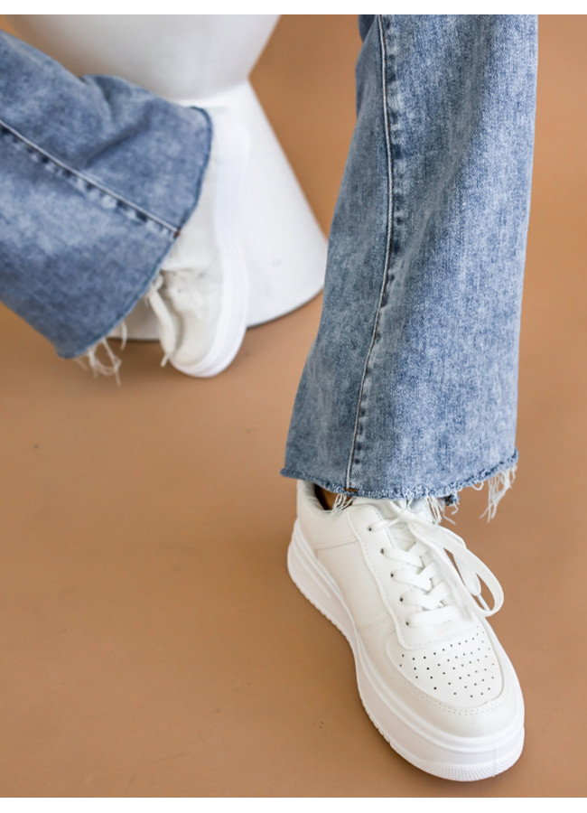 SPEED WHITE SNEAKERS
