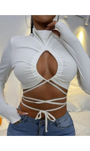 HOLE WHITE TOP