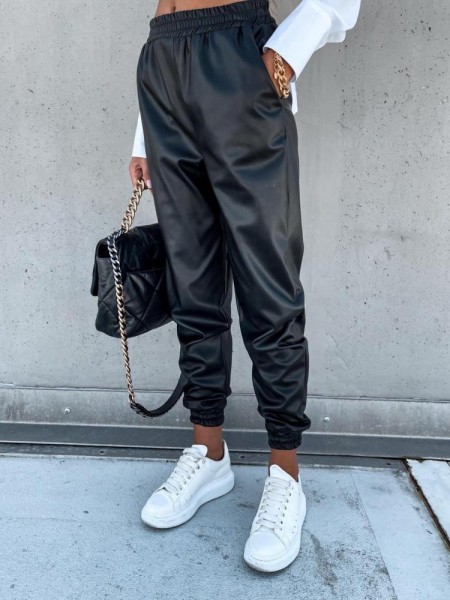 ΔΕΡΜΑΤΙΝΟ ΜΑΥΡΟ ΠΑΝΤΕΛΟΝΙ- ZINIA