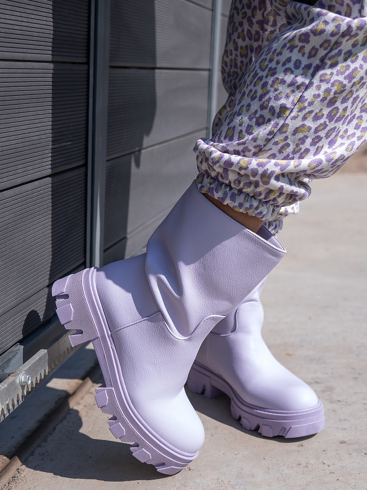 SHOES RANGER LILAC BOOTIES