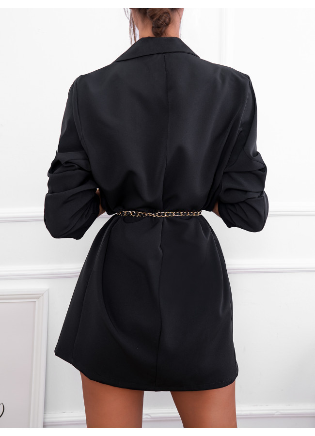 BRODY BLACK OVERSIZED BLAZER