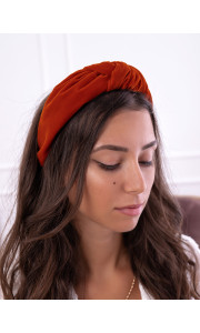 NERINA ARANCIA VELVET HEADBAND
