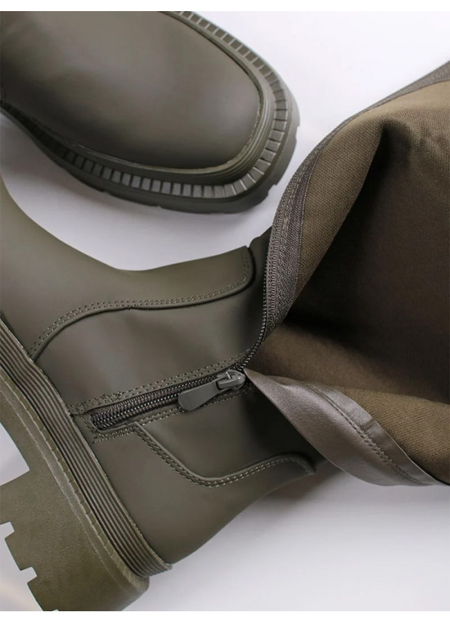 MESSINA KHAKI BOOTS