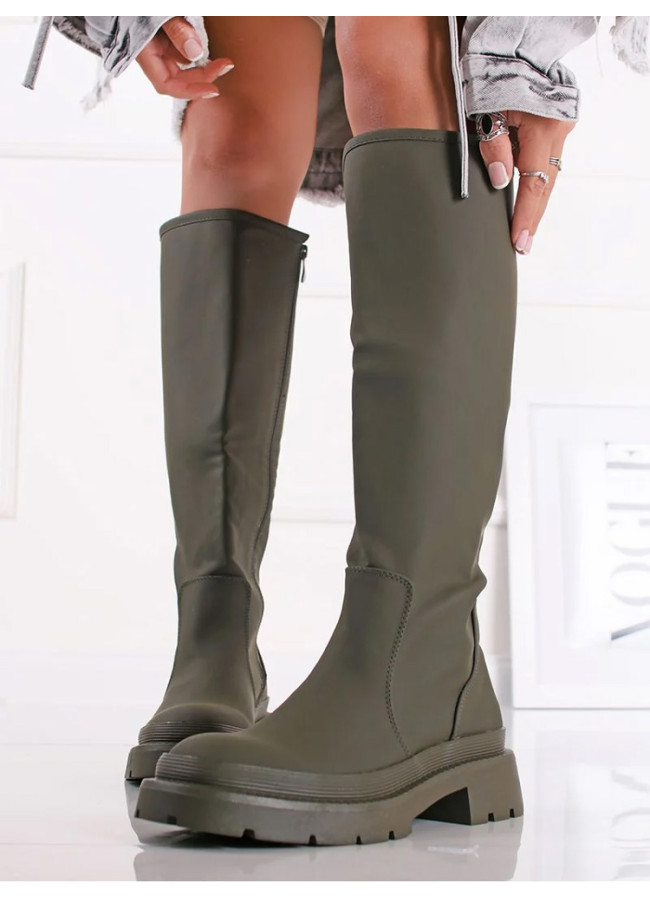 MESSINA KHAKI BOOTS