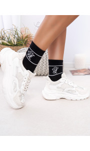 KOREAN LOVE BLACK BASKET SOCKS