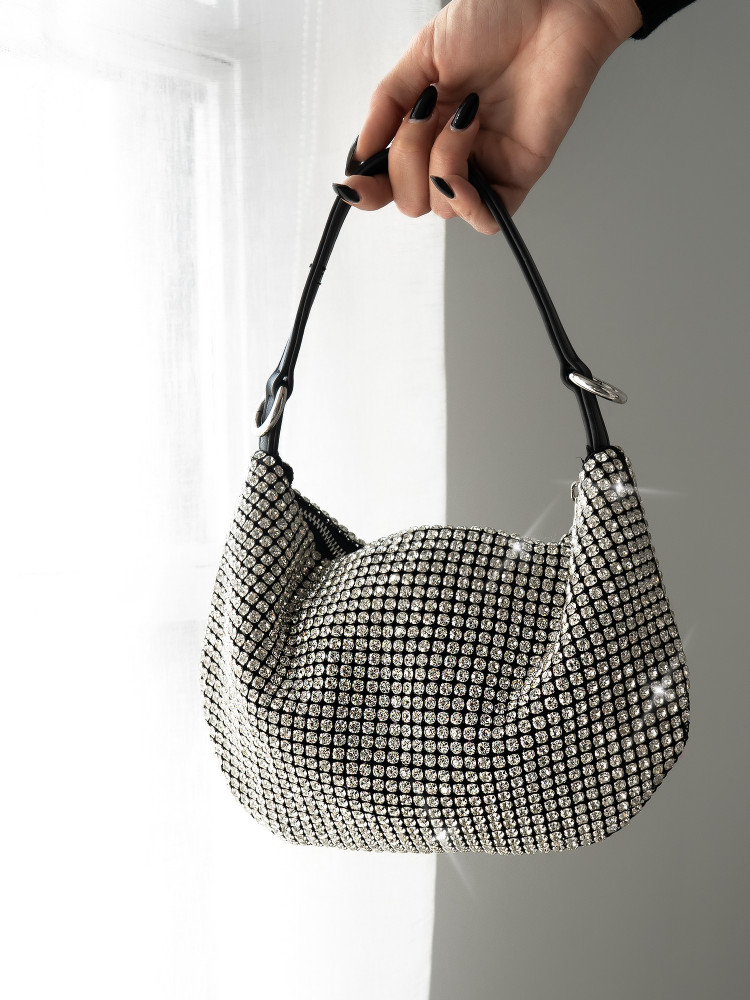 DORETA  CRYSTALS  HANDBAG