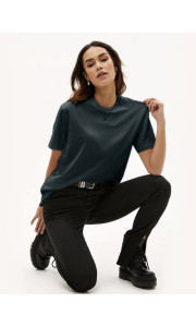 DARK GREY BOYFRIEND TEE