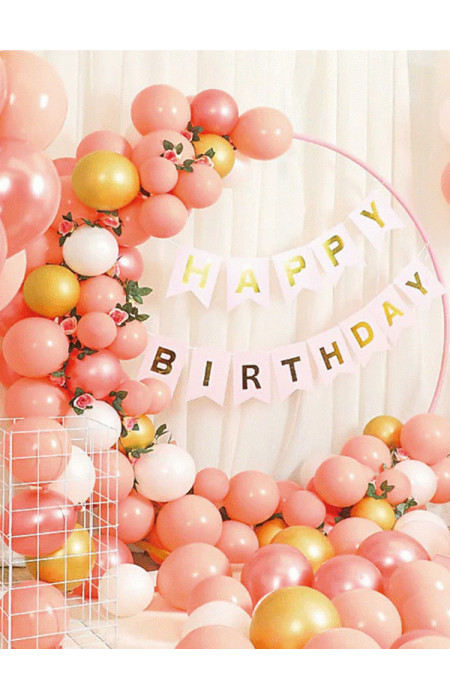 HAPPY BIRTHDAY BALOON GOLDEN