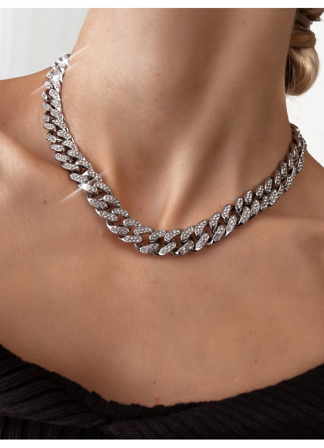 FARNESE STRASS NECKLACE