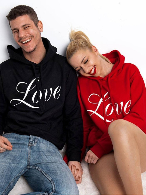 ΦΟΥΤΕΡ ΜΕ ΚΟΥΚΟΥΛΑ - LOVE HOODIE