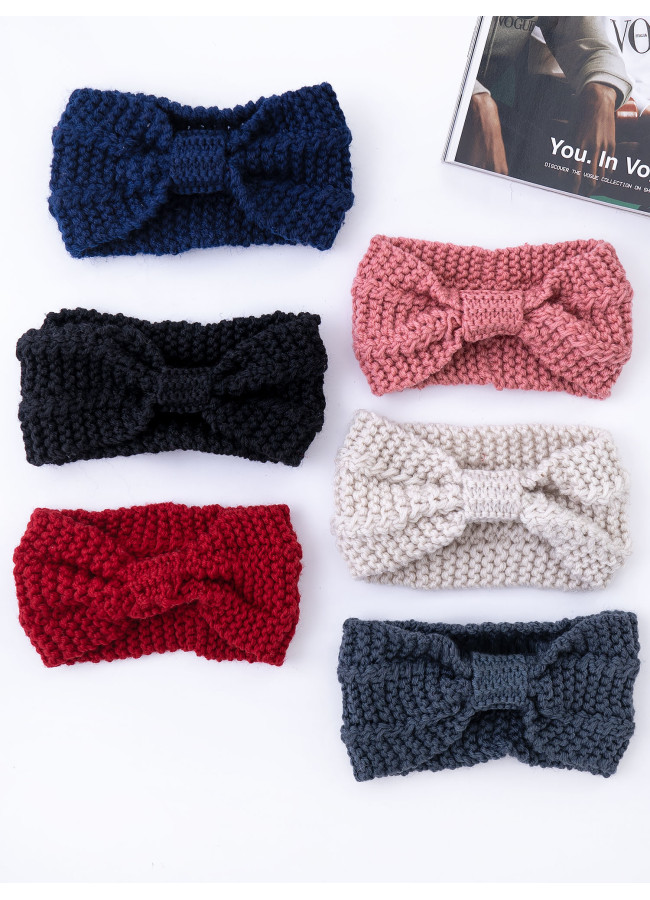 KIARA KNITTED BOW HEADBAND