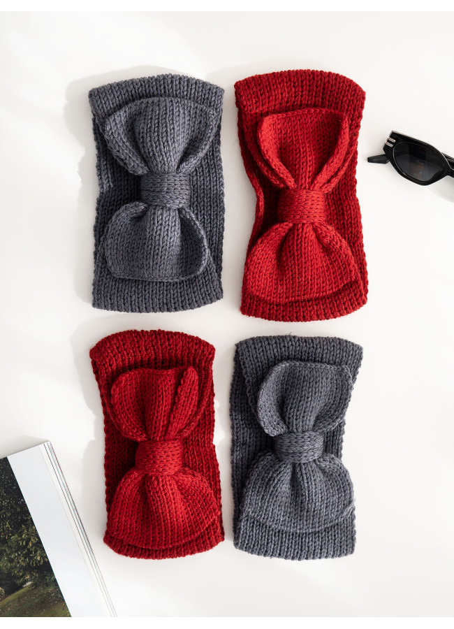 BRIANNA KNITTED BOW HEADBAND