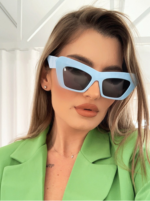 ANNAKEY TATIANA BLUE SUNGLASSES