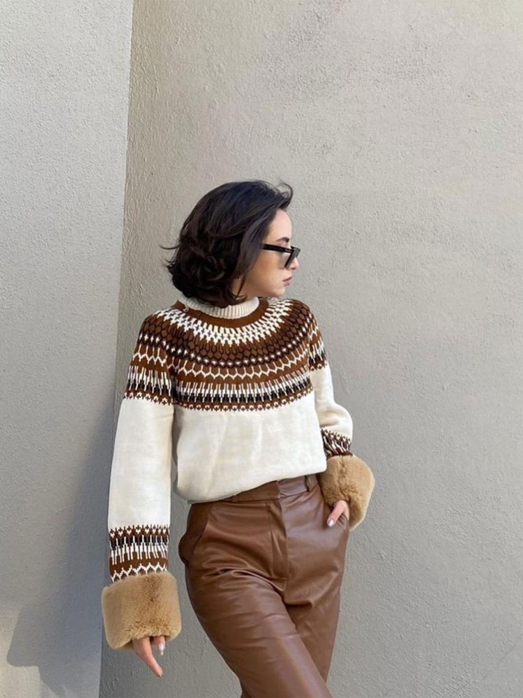 KNITTED BLOUSE - CARMELA