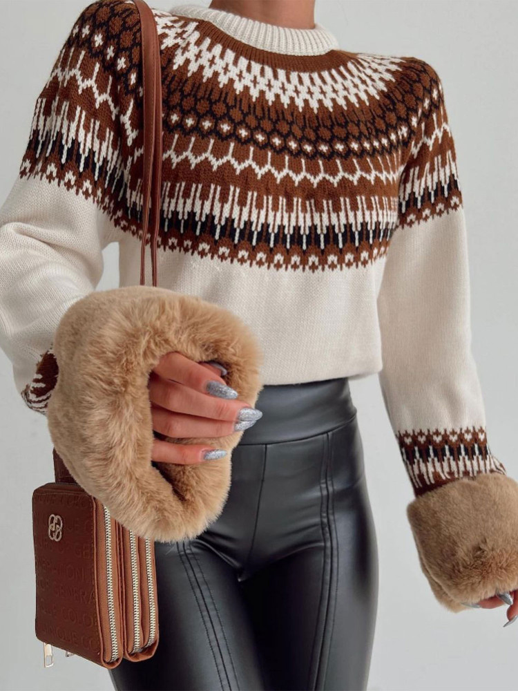 KNITTED BLOUSE - CARMELA