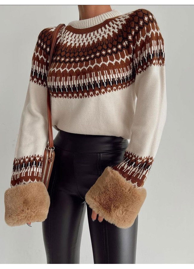 KNITTED BLOUSE - CARMELA