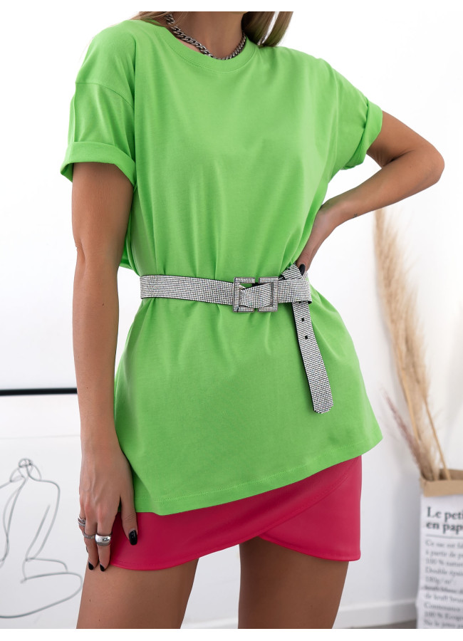 LIME BOYFRIEND TEE