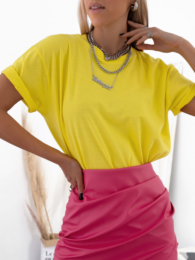 YELLOW BOYFRIEND TEE