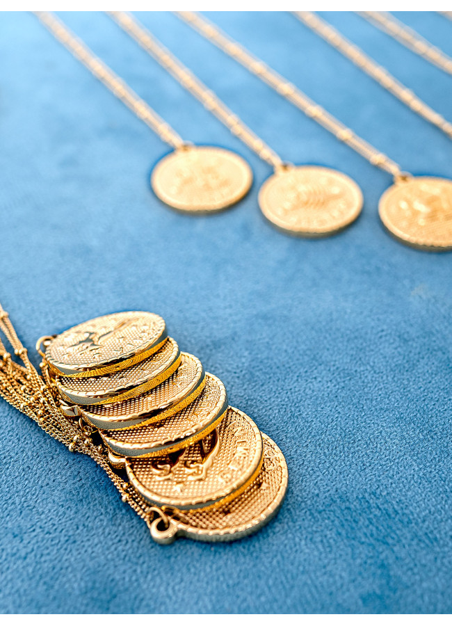 CYRCLE ZODIAC NECKLACE