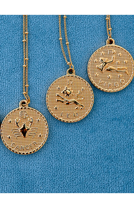 CYRCLE ZODIAC NECKLACE