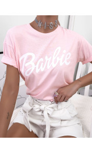 ΠΑΛ ΡΟΖ T-SHIRT BARBIE